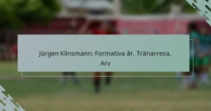 Jürgen Klinsmann: Formativa år, Tränarresa, Arv